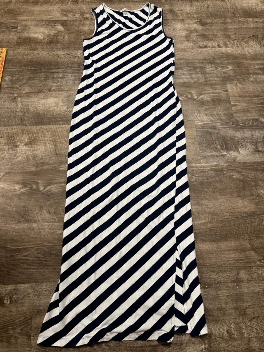 Oh! Mama Maternity Striped Maxi Dress Size XL